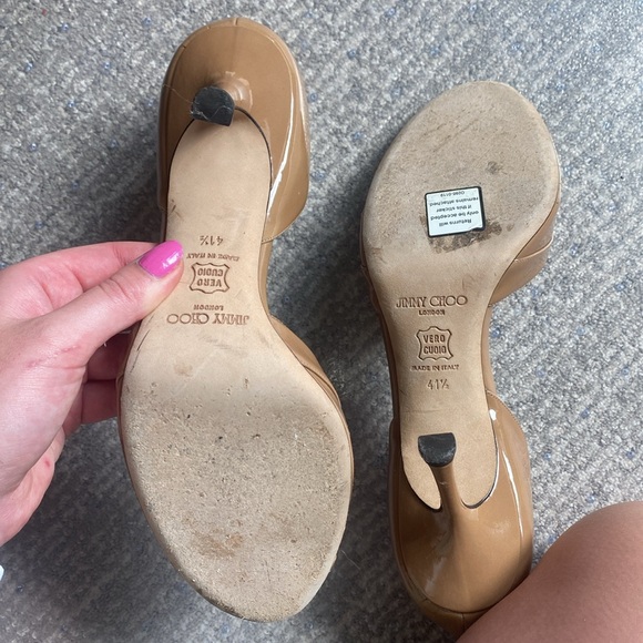 Jimmy Choo Nude Heel - Picture 3 of 3